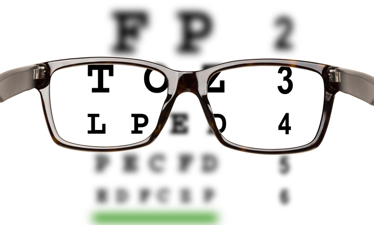 presbyopia, näöntarkkuuden testaus